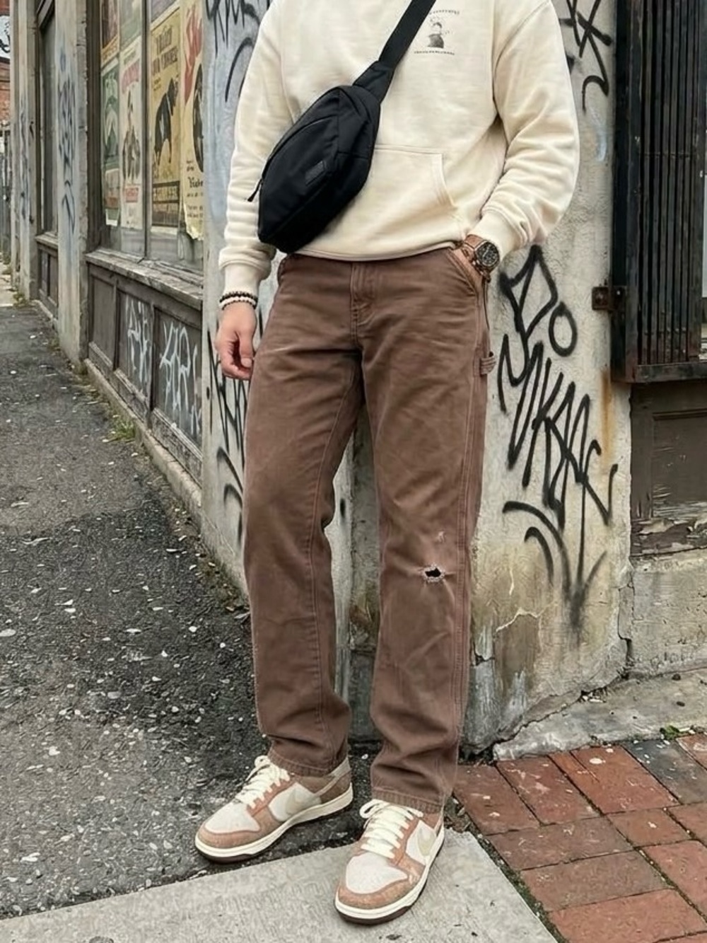 Dickies Brown Duck Canvas Utility Pants • Sz 30x30